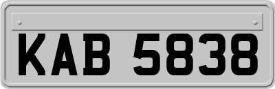 KAB5838