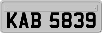 KAB5839