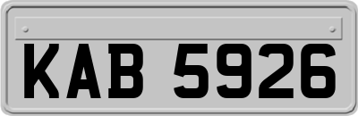 KAB5926