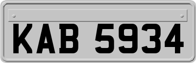 KAB5934