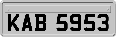 KAB5953