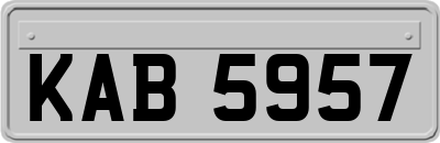 KAB5957