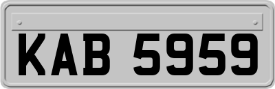 KAB5959