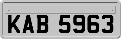 KAB5963