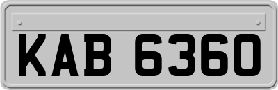 KAB6360