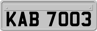 KAB7003