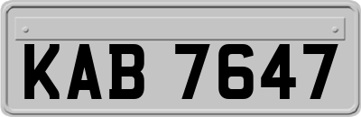 KAB7647