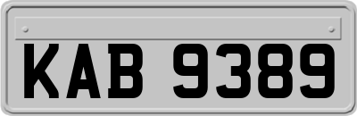 KAB9389