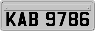 KAB9786