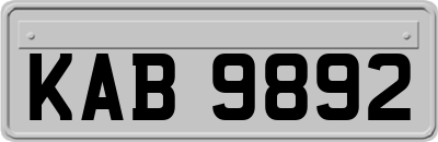 KAB9892