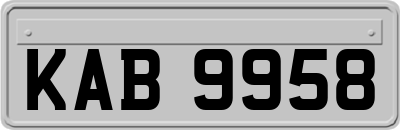 KAB9958
