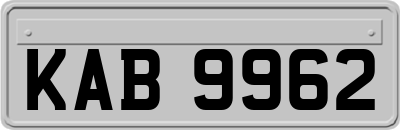 KAB9962