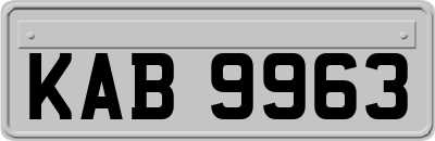 KAB9963