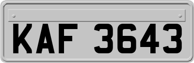 KAF3643