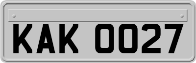 KAK0027
