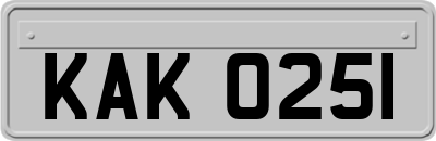 KAK0251