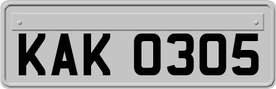 KAK0305