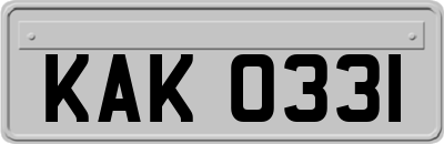 KAK0331