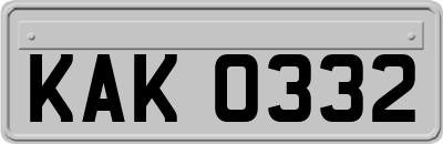 KAK0332