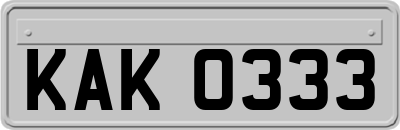 KAK0333