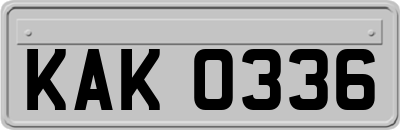 KAK0336