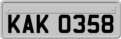 KAK0358