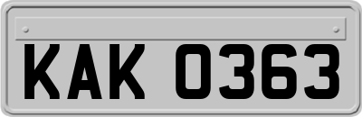 KAK0363