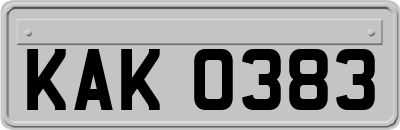 KAK0383