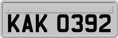 KAK0392