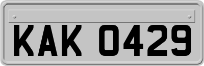 KAK0429