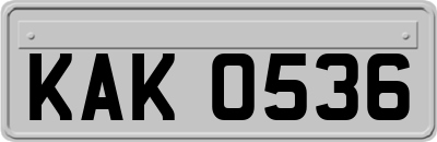 KAK0536