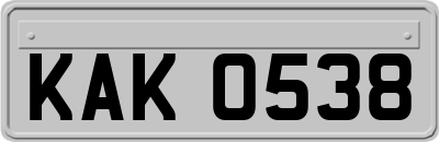 KAK0538