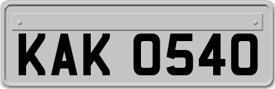 KAK0540