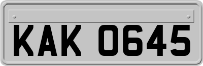 KAK0645