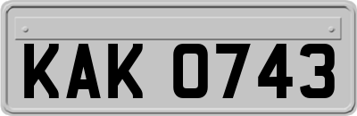KAK0743