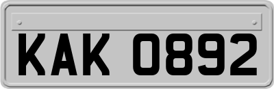 KAK0892