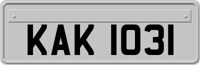 KAK1031