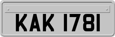 KAK1781