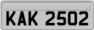 KAK2502