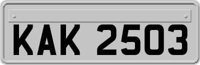 KAK2503