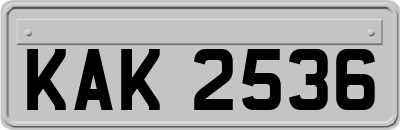 KAK2536