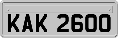 KAK2600