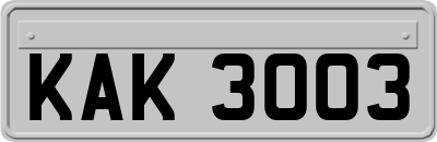 KAK3003