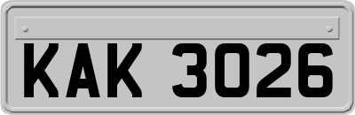 KAK3026