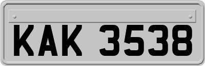 KAK3538