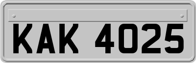 KAK4025