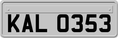 KAL0353
