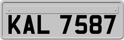 KAL7587