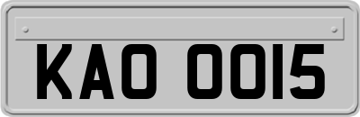 KAO0015