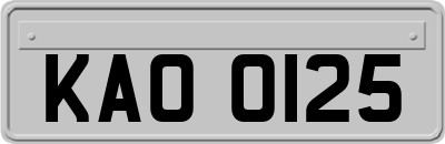 KAO0125